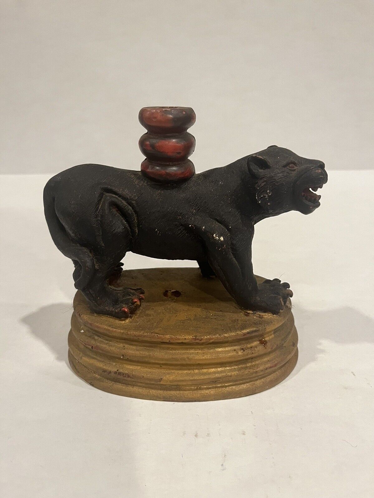 Vintage Black Panther Figurine