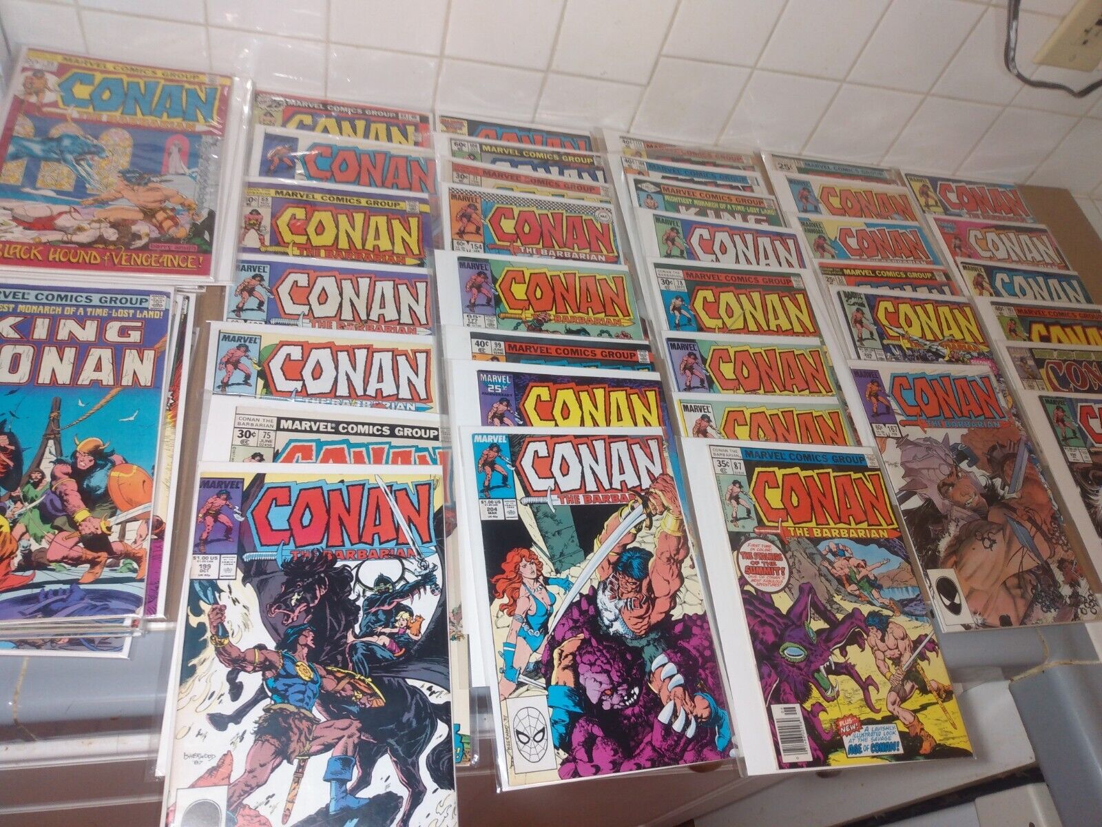 Conan The Barbarian Comic Lot
