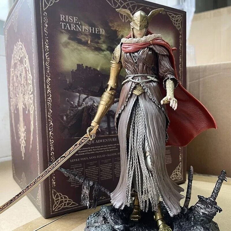 Game ELDEN RING Figure Malenia Blade Of Miquella PVC Room Decor Toy Gift 9.4in