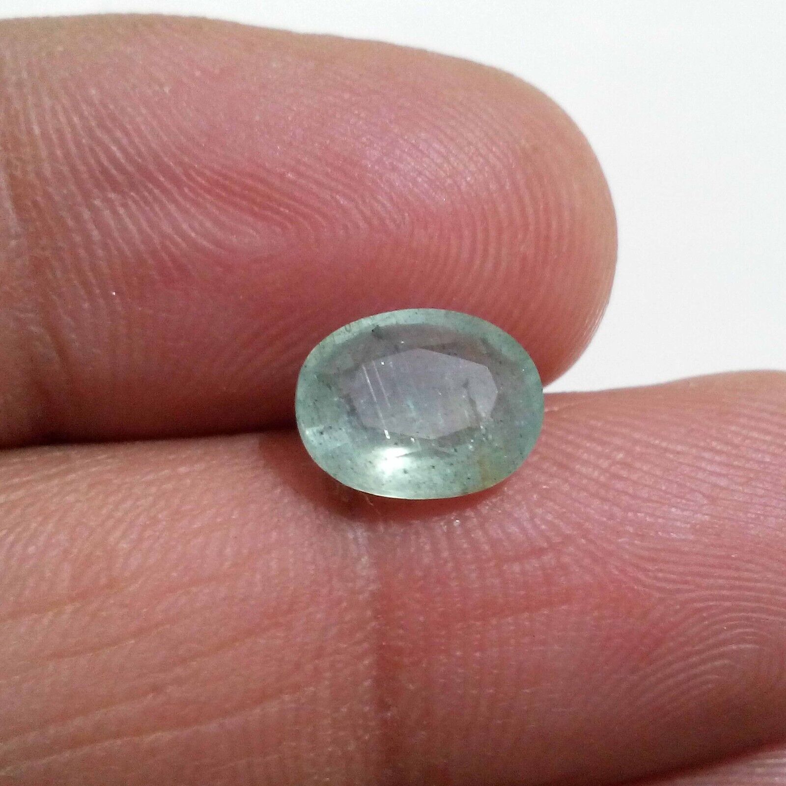 Gorgeous Colombian Emerald Oval 2.15 Crt Natural Green Faceted Loose Gemstone