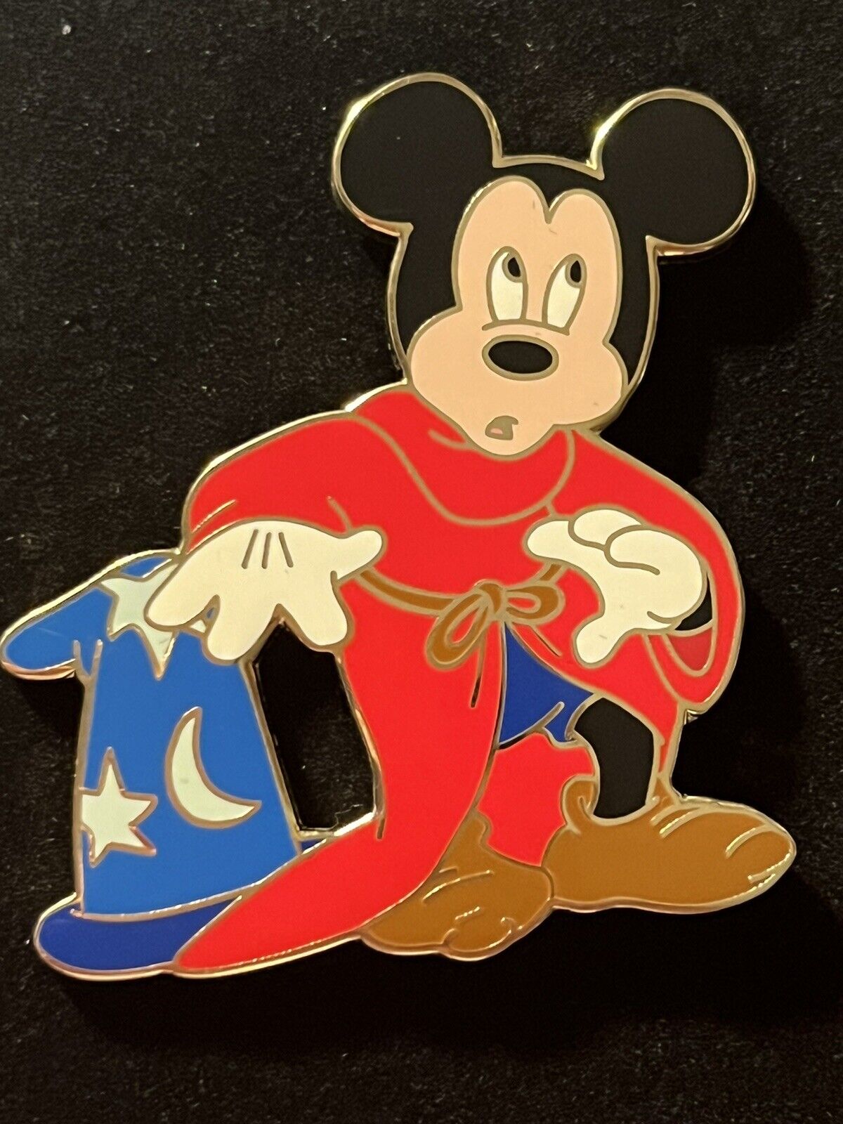 RARE Disney Shopping Pin Fantasia Sorcerer's Apprentice Mickey LE 250 NIP NOC