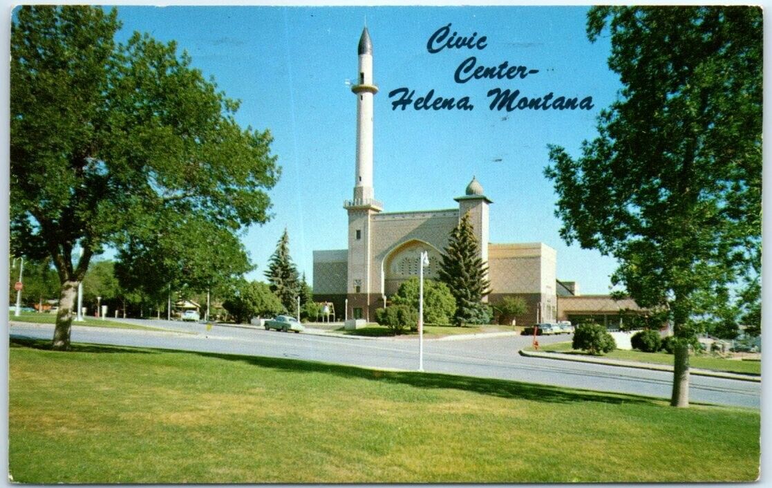Postcard - Civic Center, Helena, Montana, USA
