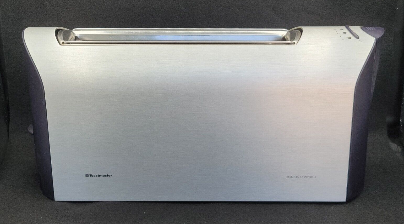 F. A. Porsche Designed Toastmaster 1079P Made in Germany 120V Brushed Aluminium