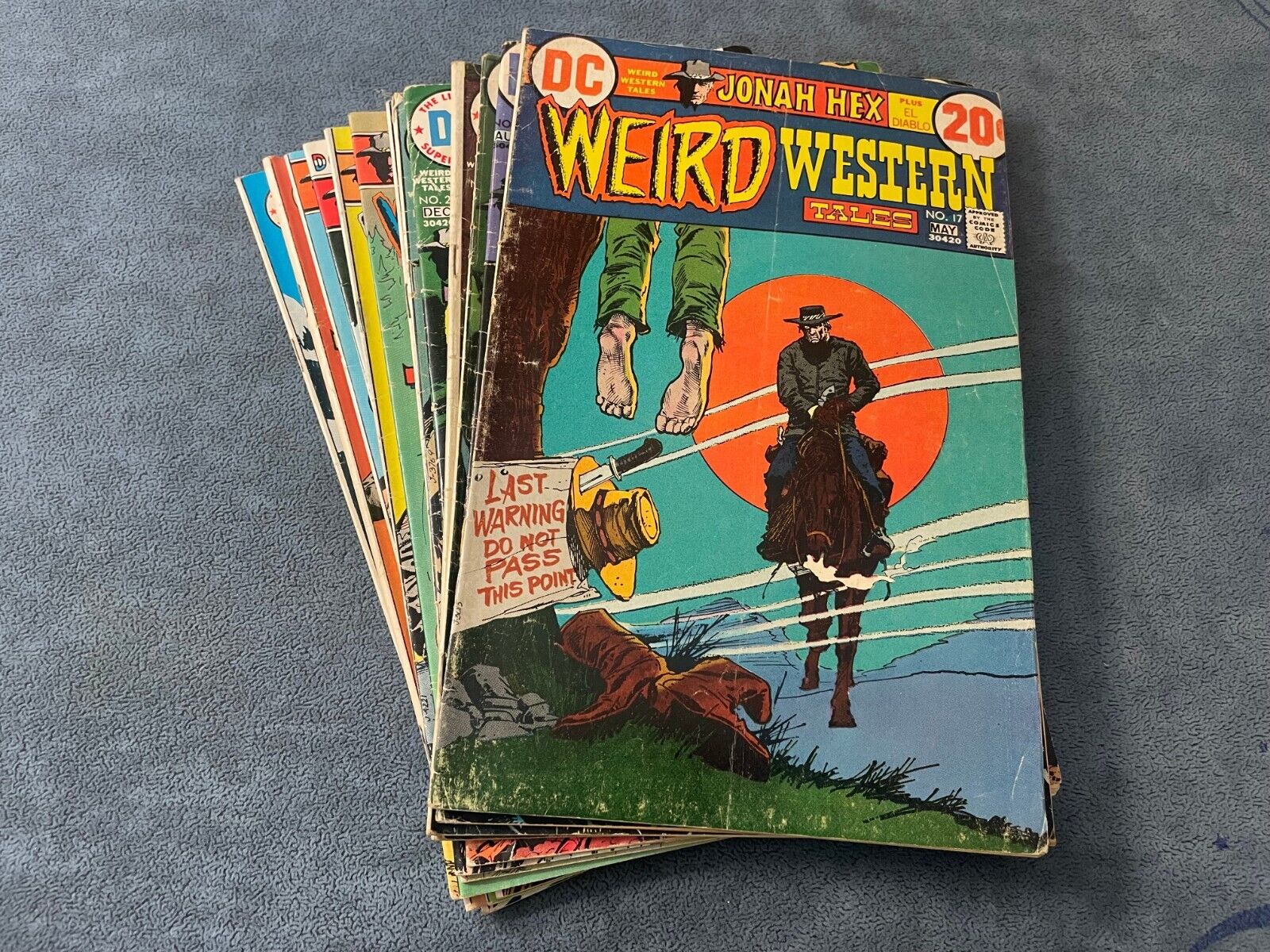 Weird Western #17 18 20 23 25-27 33-38 DC Comic Book Lot 1973 Mid Low Grades