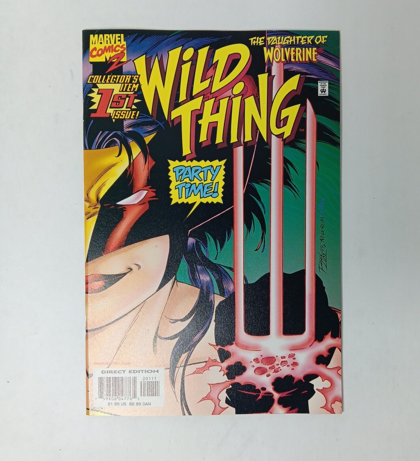 Wild Thing #1  MARVEL COMICS, Larry Hama, Collector's Issue, NM+