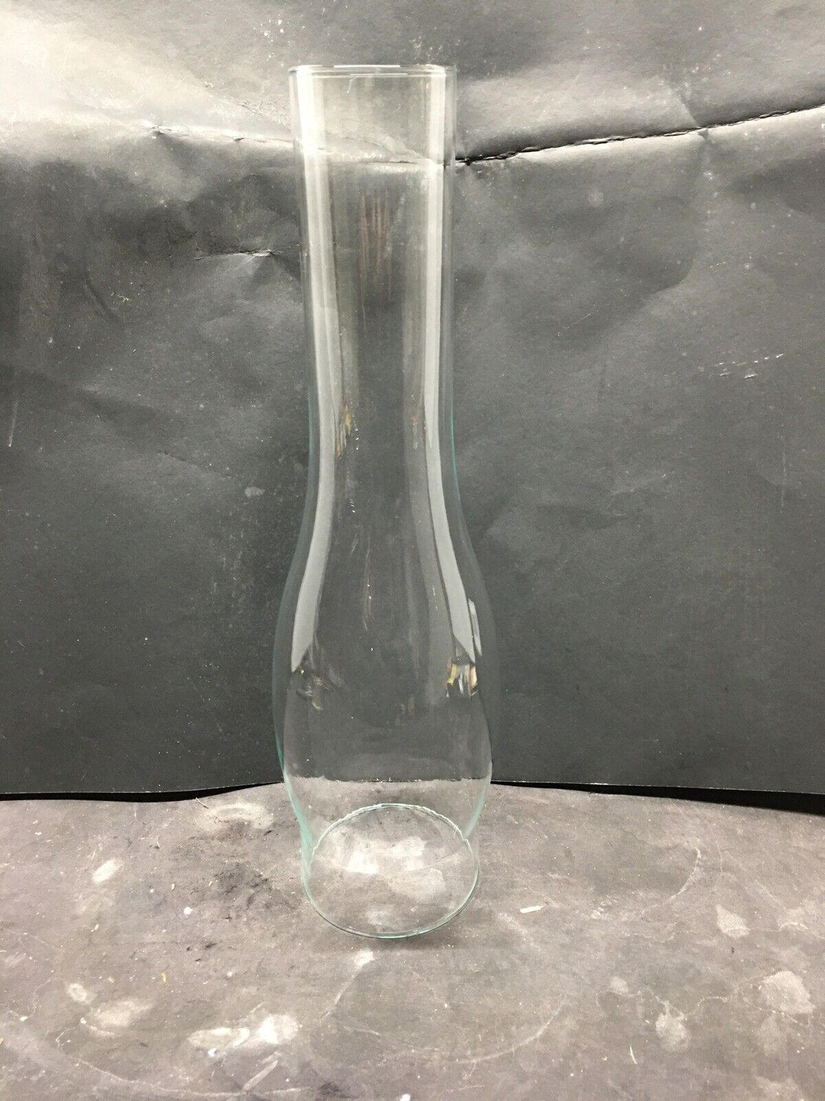 Vintage Corning Manufacturing Glassware 3” X 12” Glass  Oil Lamp Chimney Clear