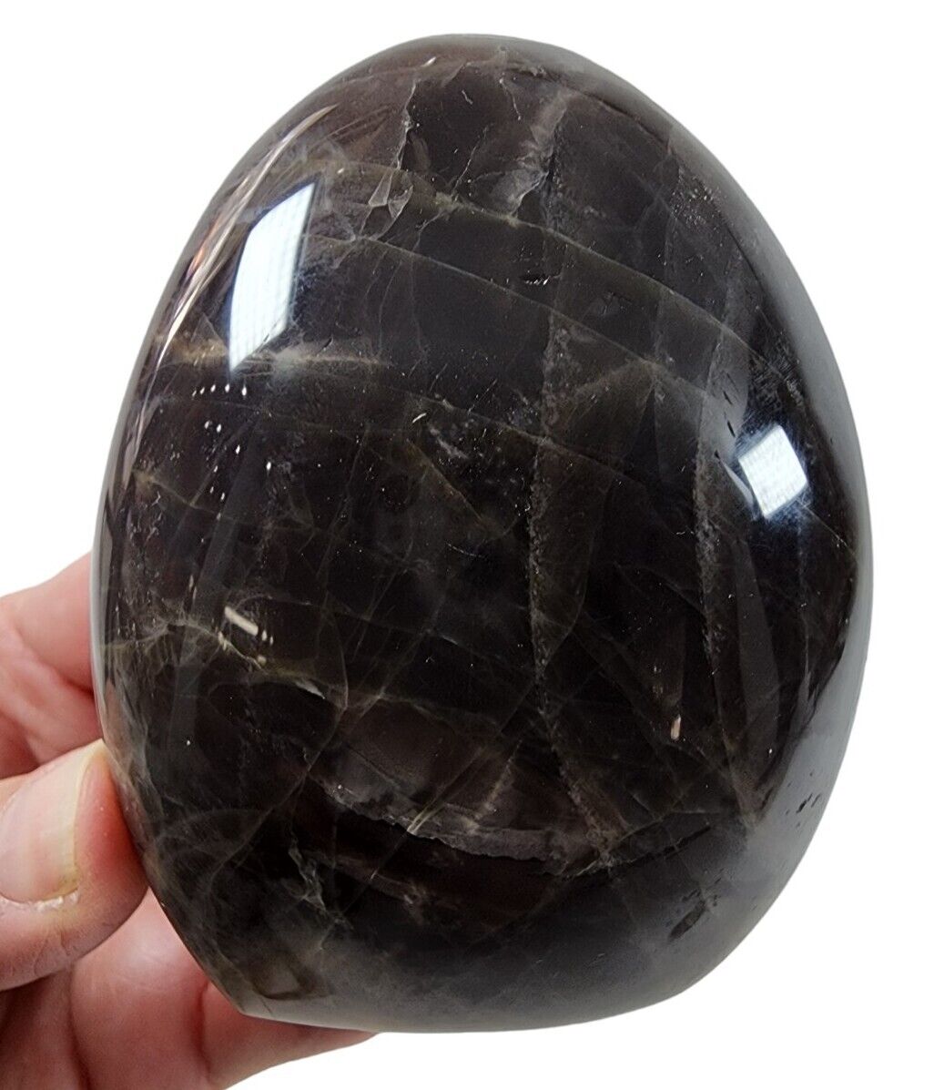 Black Moonstone Polished Freestand Madagascar 288.8 grams