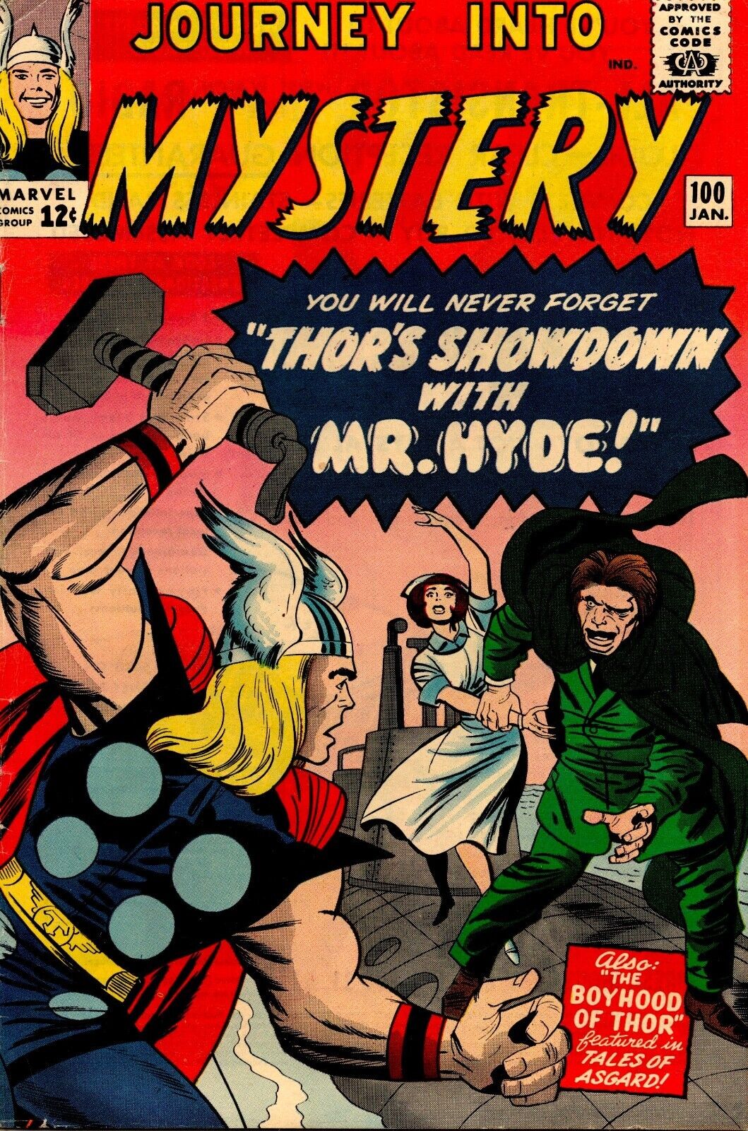 Marvel- Journey Into Mystery #100 (1964) J.Kirby & S. Lee
