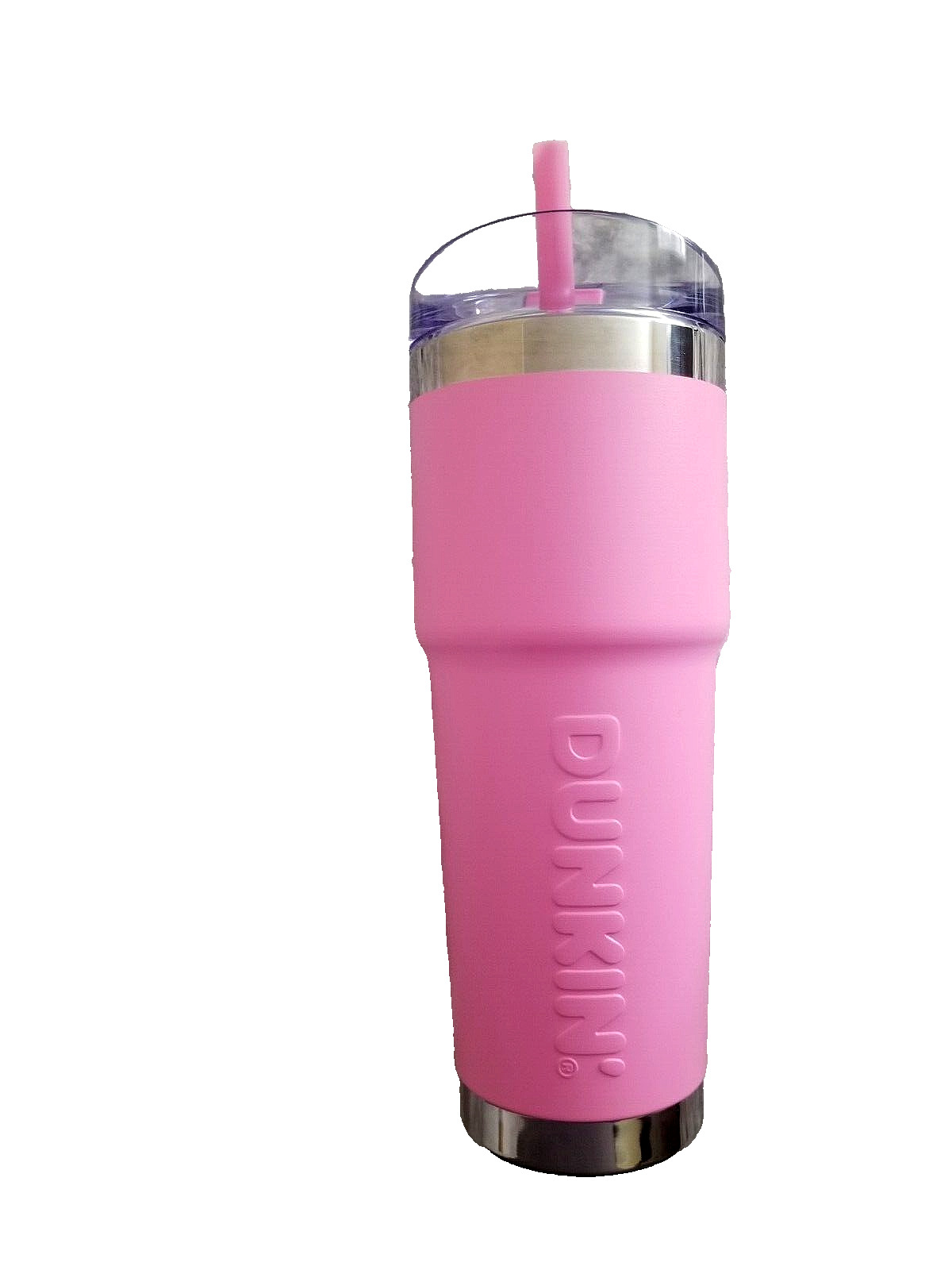 Dunkin Spring 2024 32oz Insulated Stainless Tumbler Light Pink