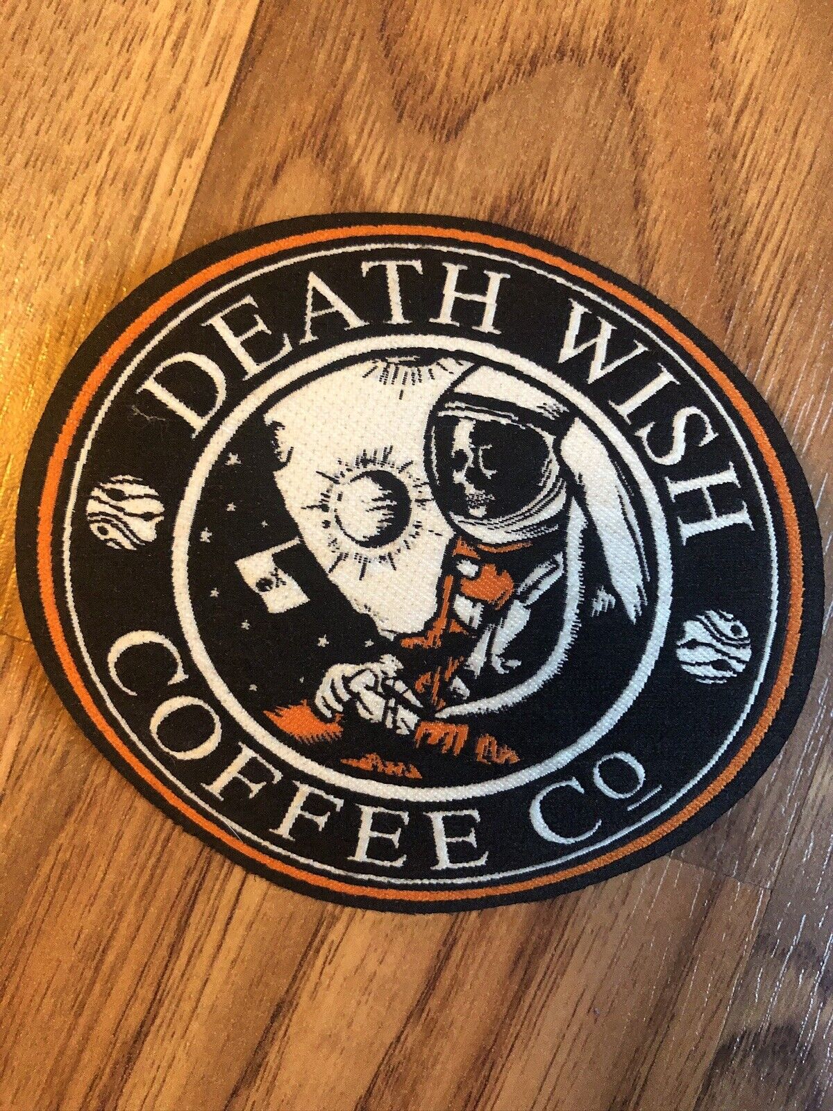 Death Wish Coffee Company Space Oddity Odyssey Space X 3.5” Patch