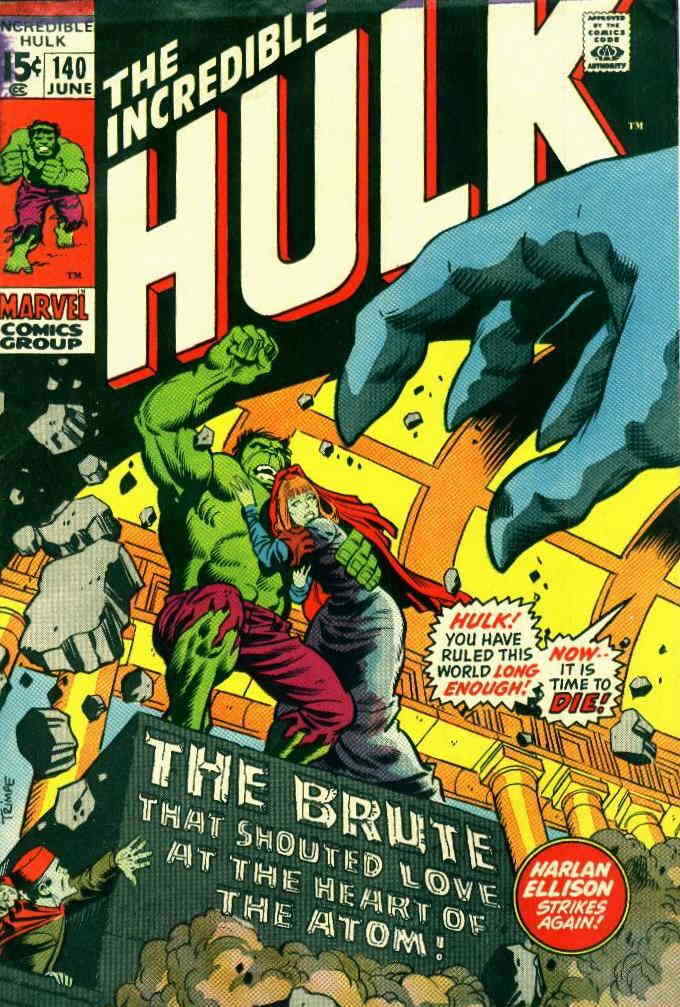 Incredible Hulk, The #140 VG; Marvel | low grade - Harlan Ellison - we combine s