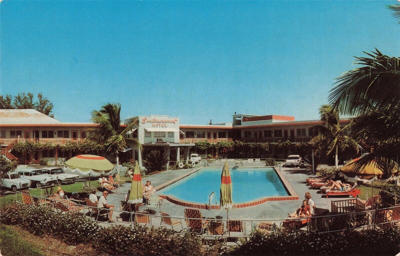 Southernmost Motel Key West FL c1960\'s Postcard D575