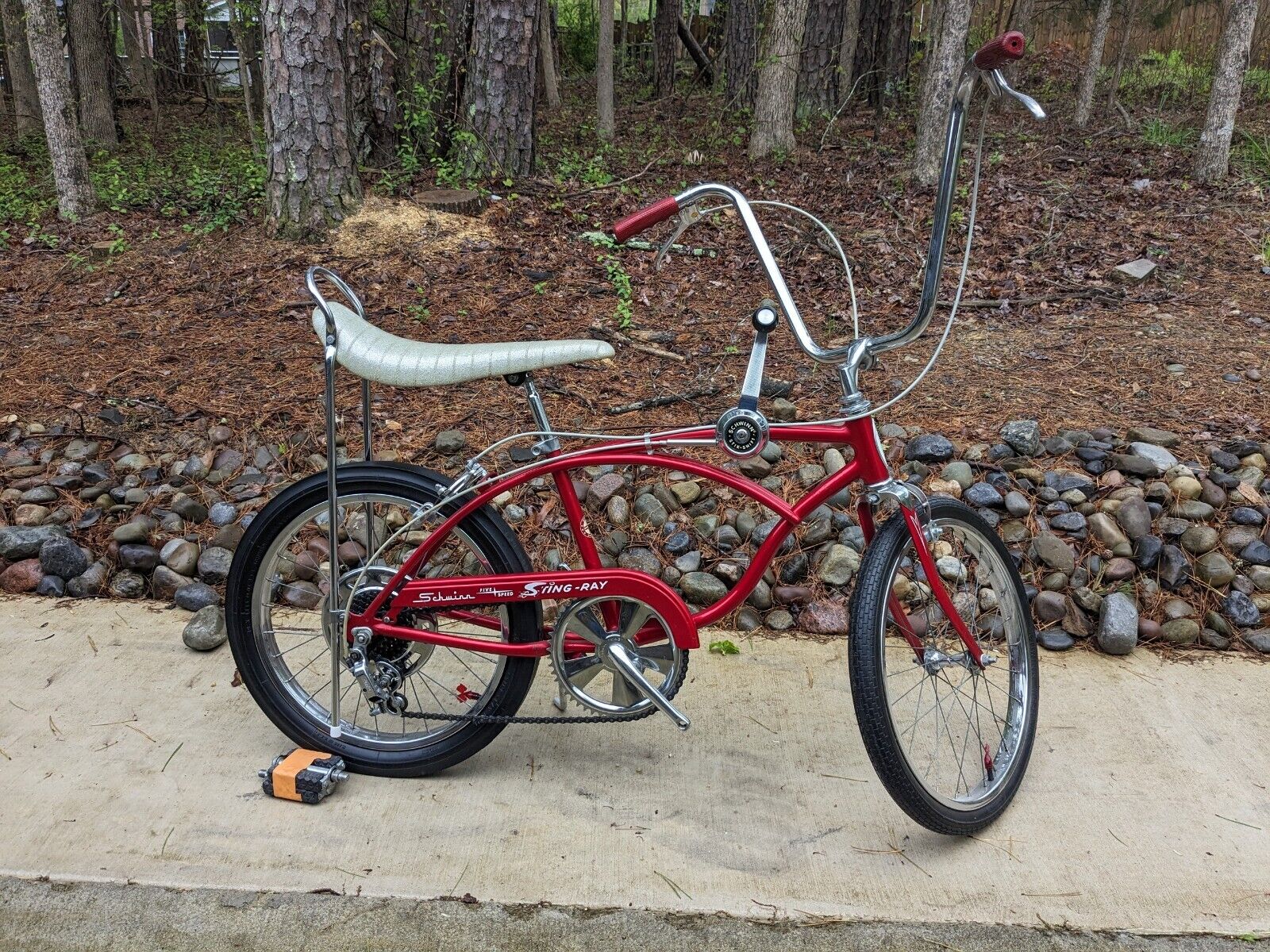 SCHWIN 1969 RED Bicycle STINGRAY 5 speed   20 inch * Sting-ray