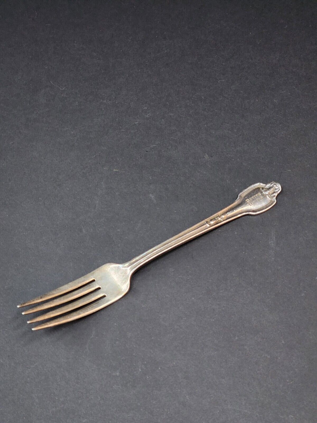 Vintage Dreter Hotels Fork Made By R Wallace Advertising