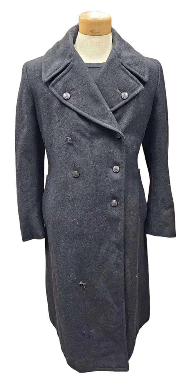 Canadian Armed Forces Heavy Wool Navy Great Coat
