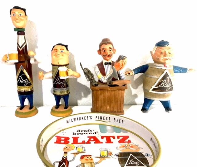 Incredible Collection of BLATZ BEER advertising set