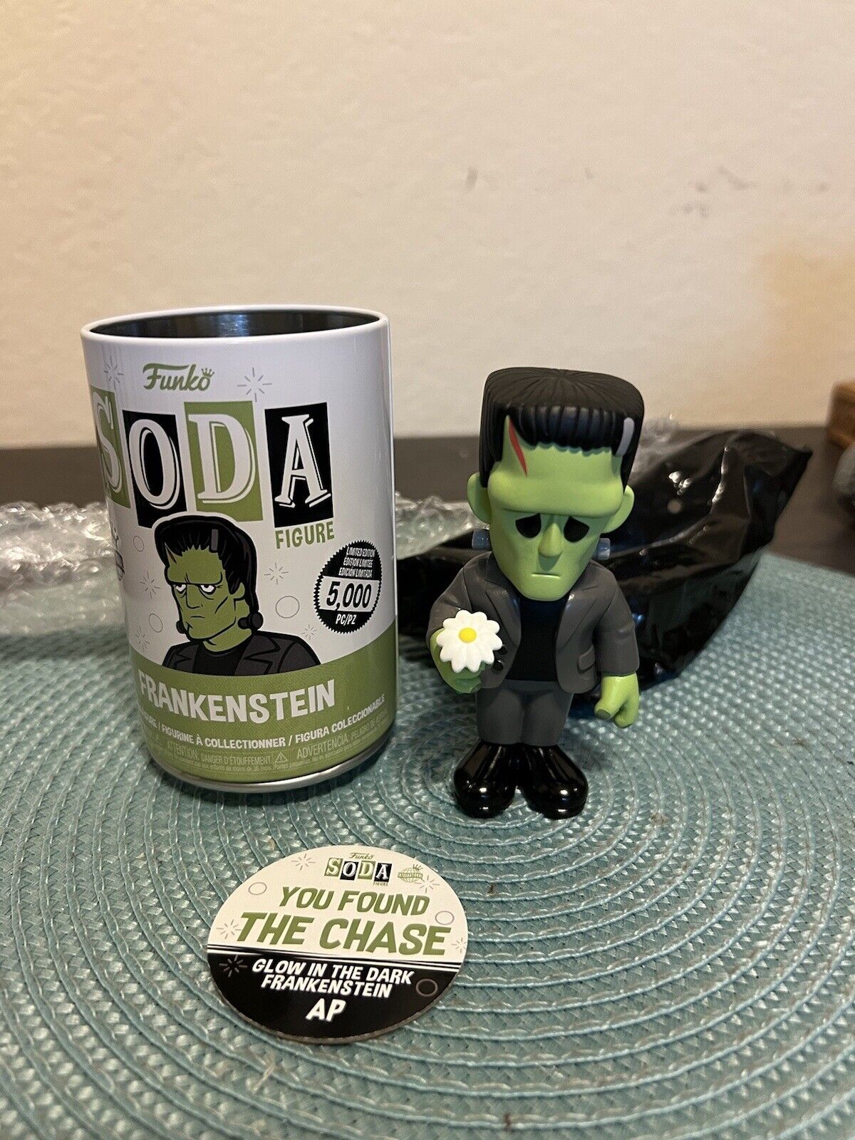 RARE AP (ARTIST PROOF) CHASE Frankenstein Funko Soda Horror Universal Monsters