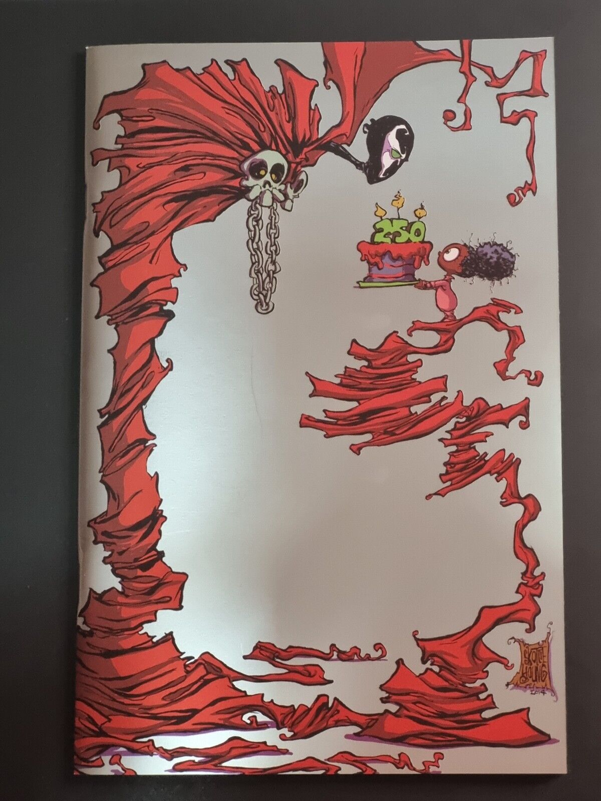 Spawn #250 - Skottie Young Variant Mexican Foil Edition - NM-