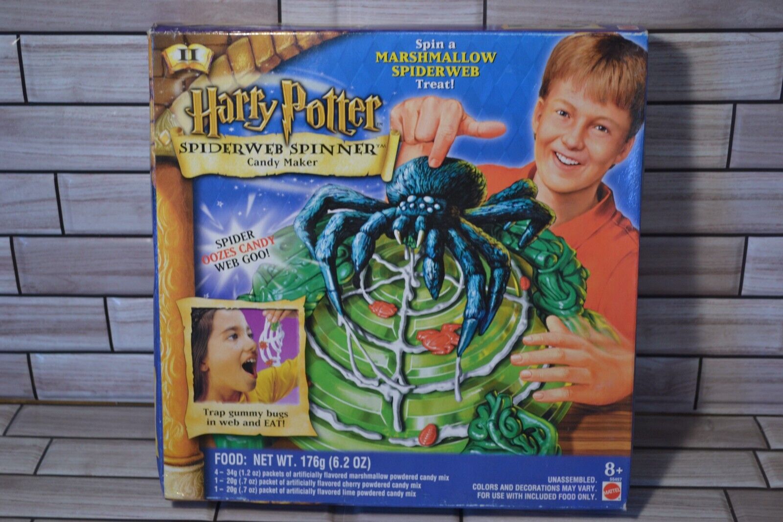 2001 Mattel Vintage Harry Potter Spiderweb Candy Maker Brand New Sealed Vintage 