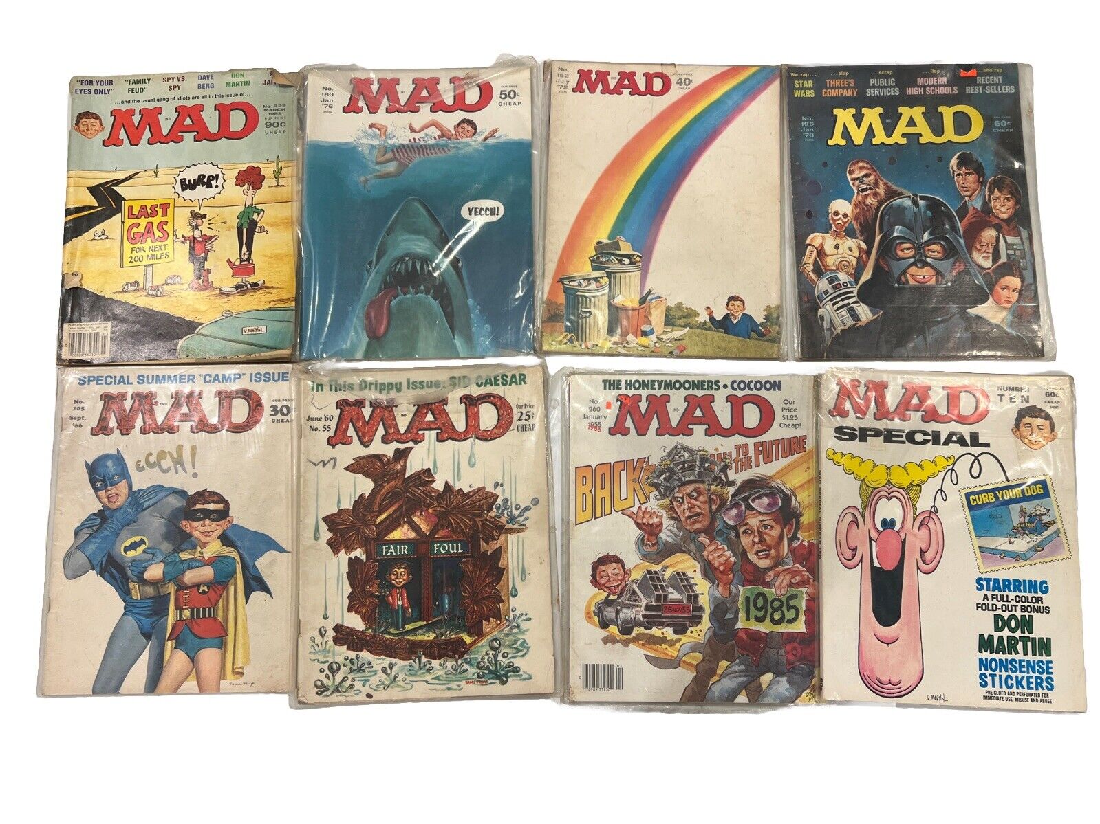 Vintage Mad magazine Lot