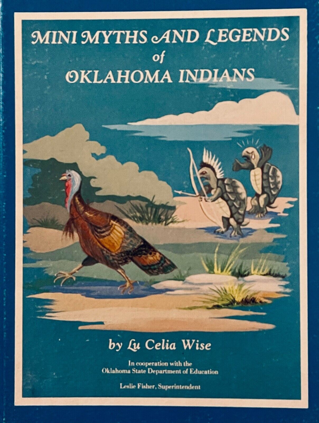 MINI MYTHS AND LEGENDS OF OKLAHOMA INDIANS VINTAGE 1978 1ST ED. HB ILLUSTRATED