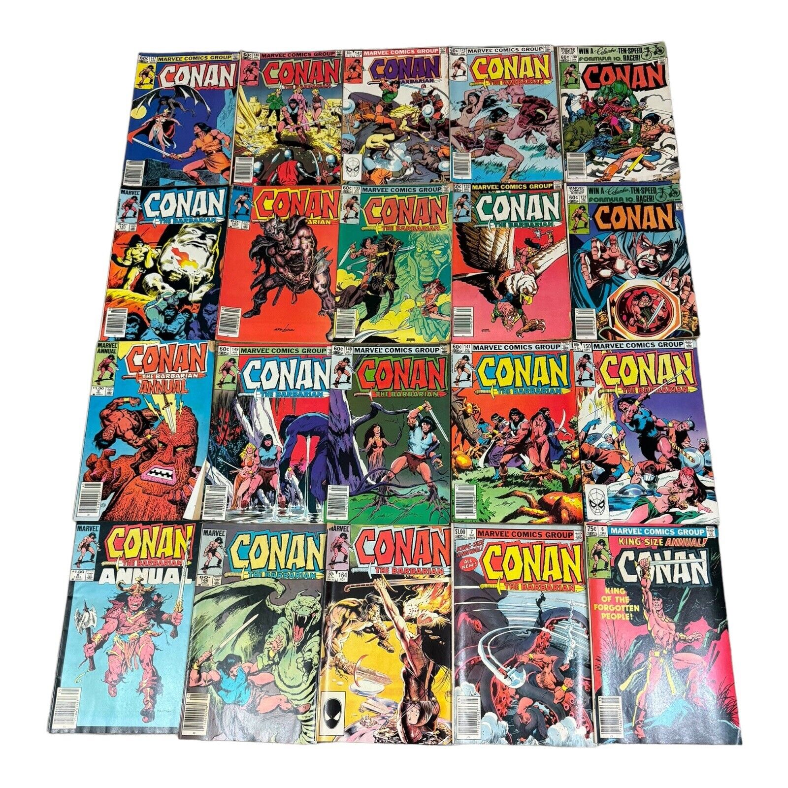Conan The Barbarian Mixed Lot Of 37 Vintage 1990s Comic Books