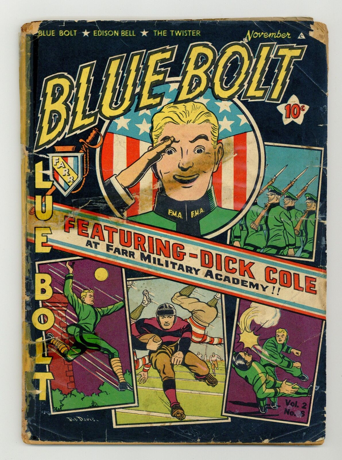 Blue Bolt Vol. 2 #6 PR 0.5 1941
