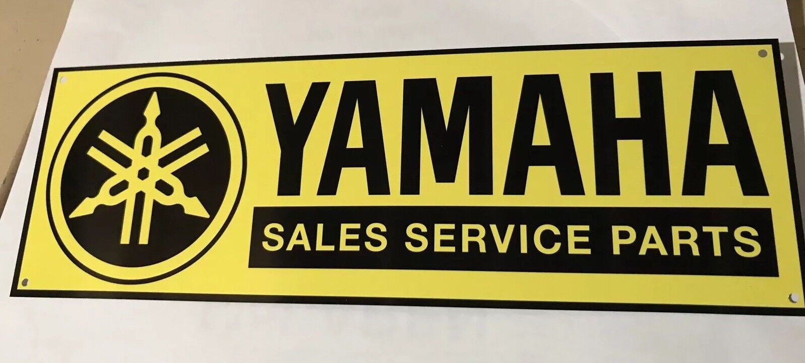 Yamaha Motorcycle Racing Retro Reproduction Sign Garage Decor