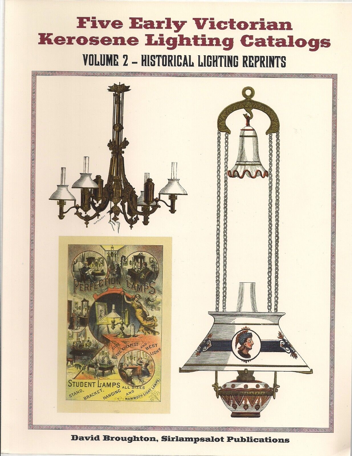 Five Early Victorian Lamp Catalogs V2   reprint