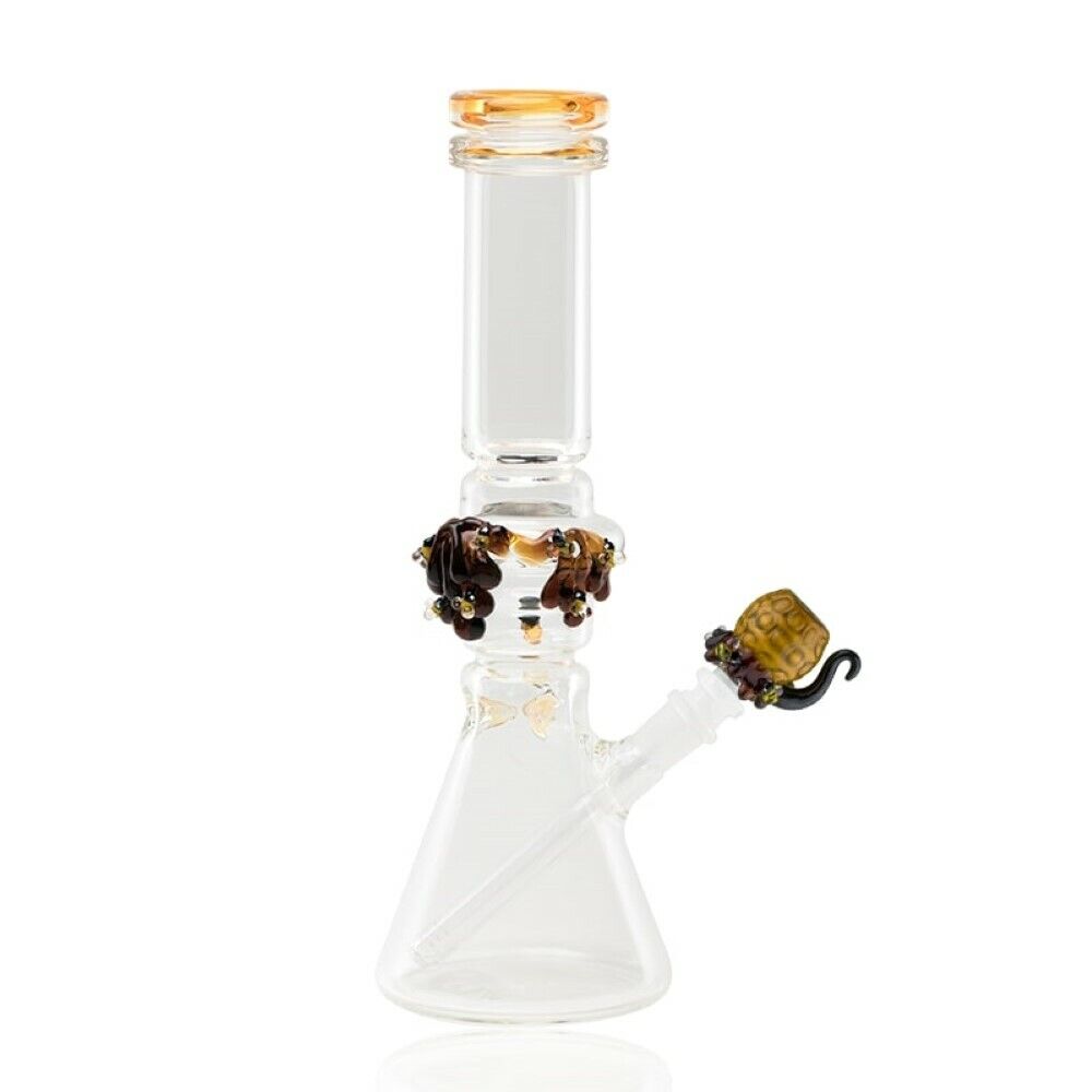 Empire Glassworks Honey Drip Beaker Flagship Water Pipe
