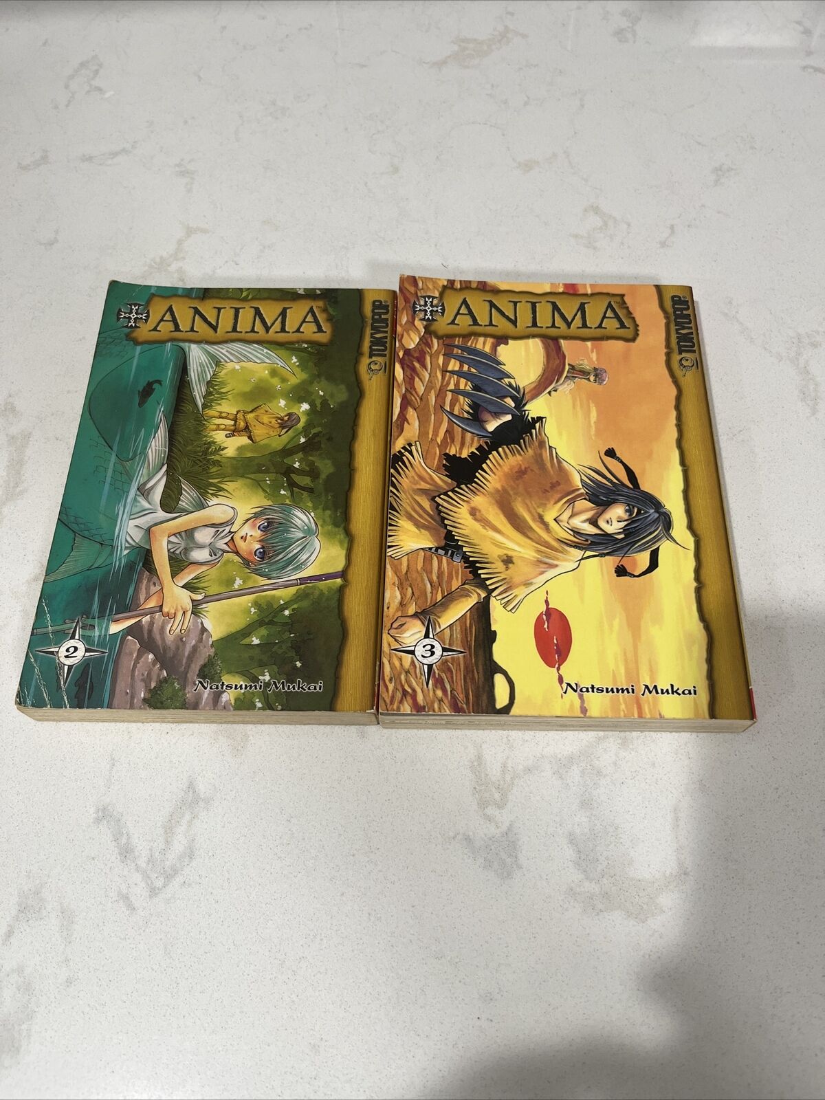 +ANIMA Manga - Lot of 2 Books - Vol 2&3- Natsumi Mukai