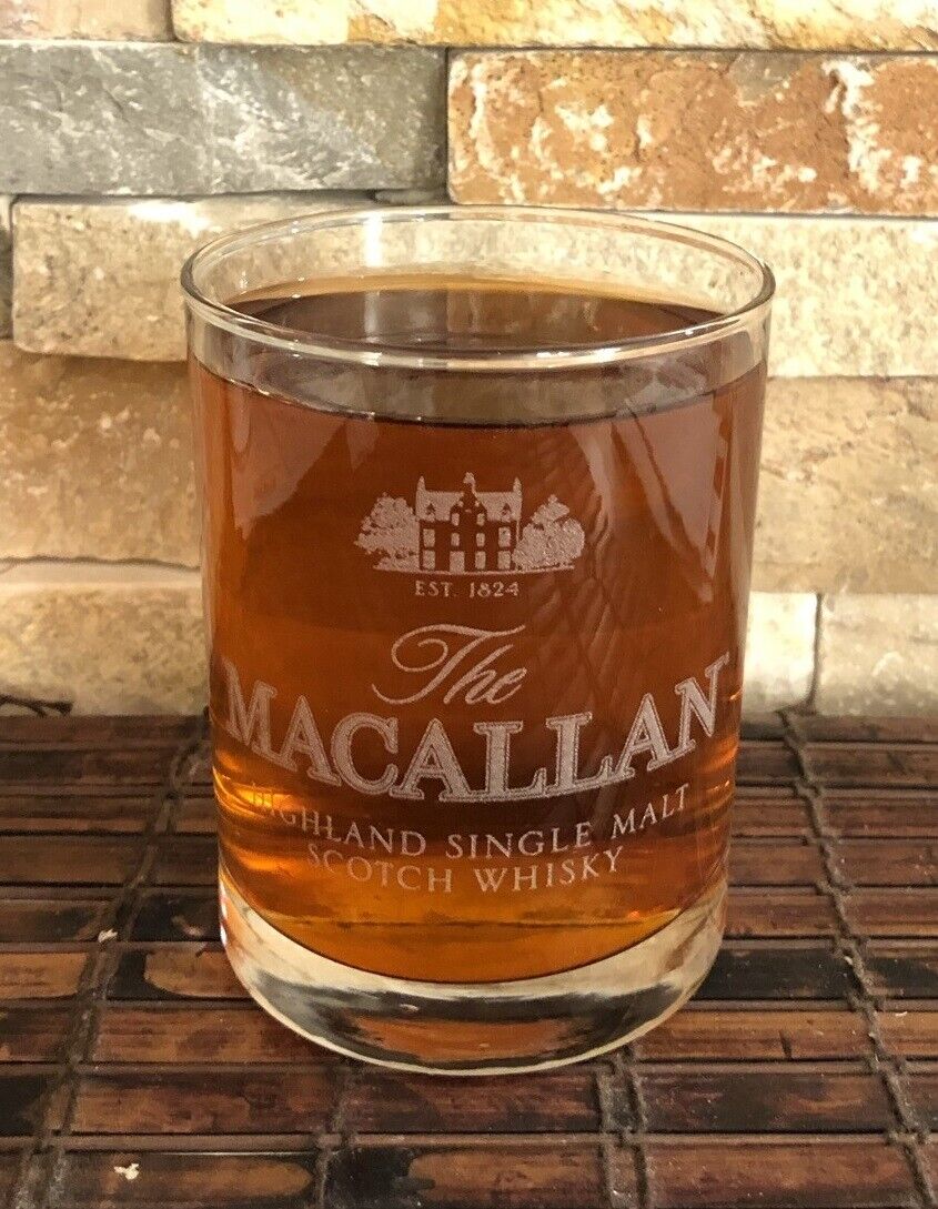 THE MACALLAN Collectible Whiskey Glass 8 Oz