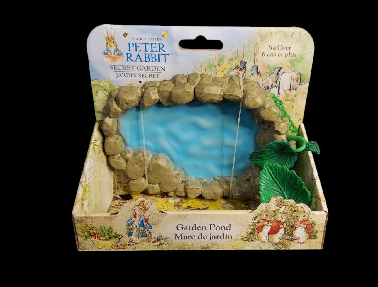 Beatrix Potter Peter Rabbit Secret Garden pond Fairy gardens Dollhouse