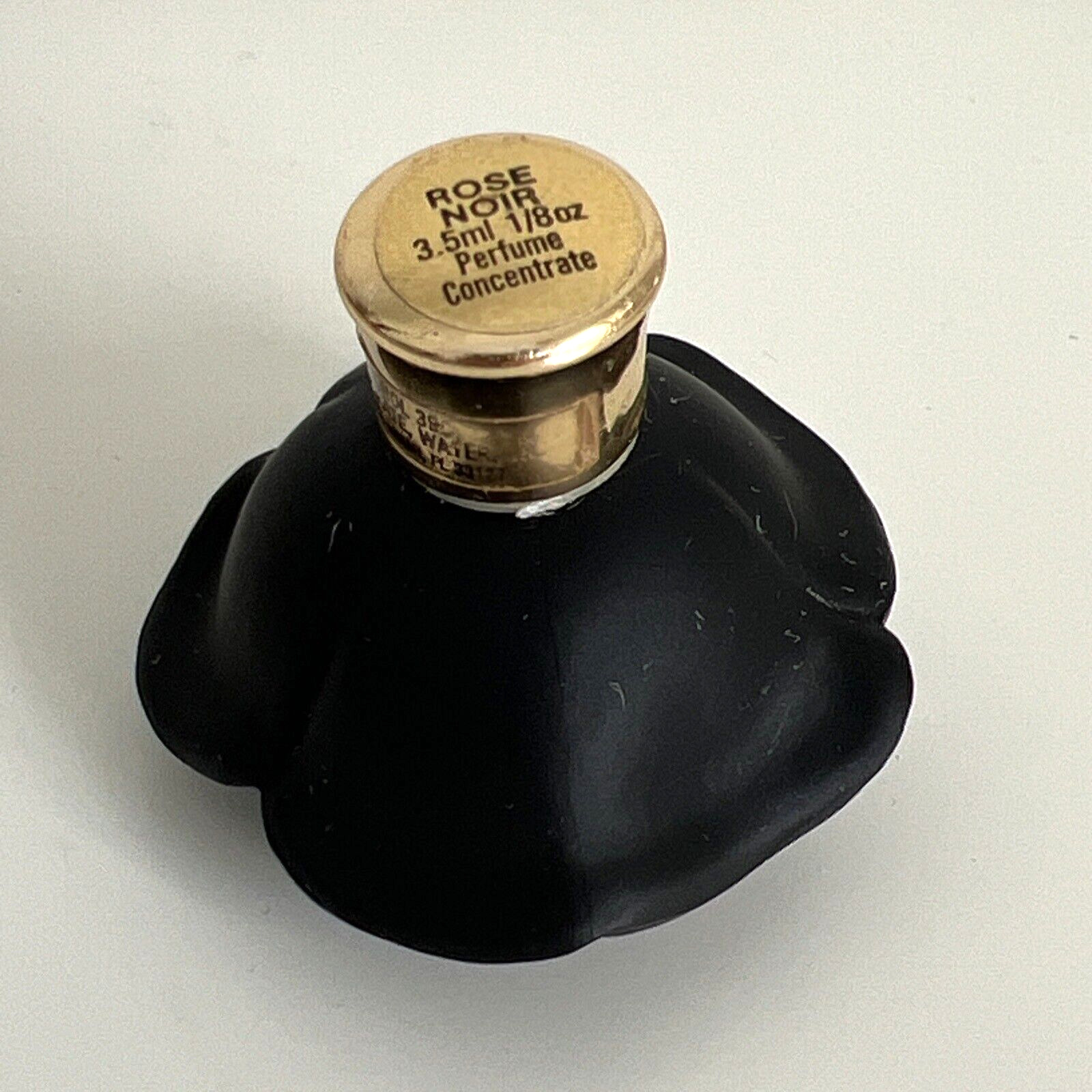 Vintage Rose Noir Perfume Concentrate Black Rose Perfume Bottle 3.5ml CIN