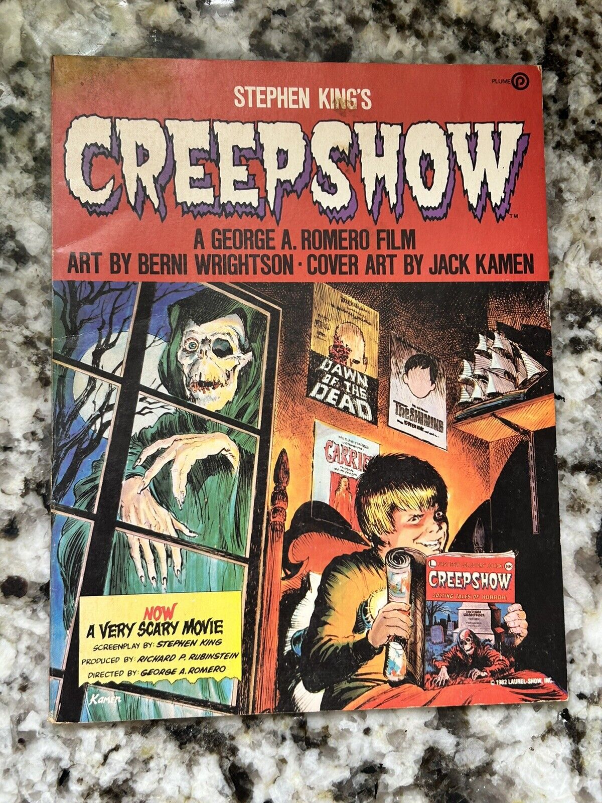 Creepshow Comic Stephen King Book Club Edition Plume 1982 EX