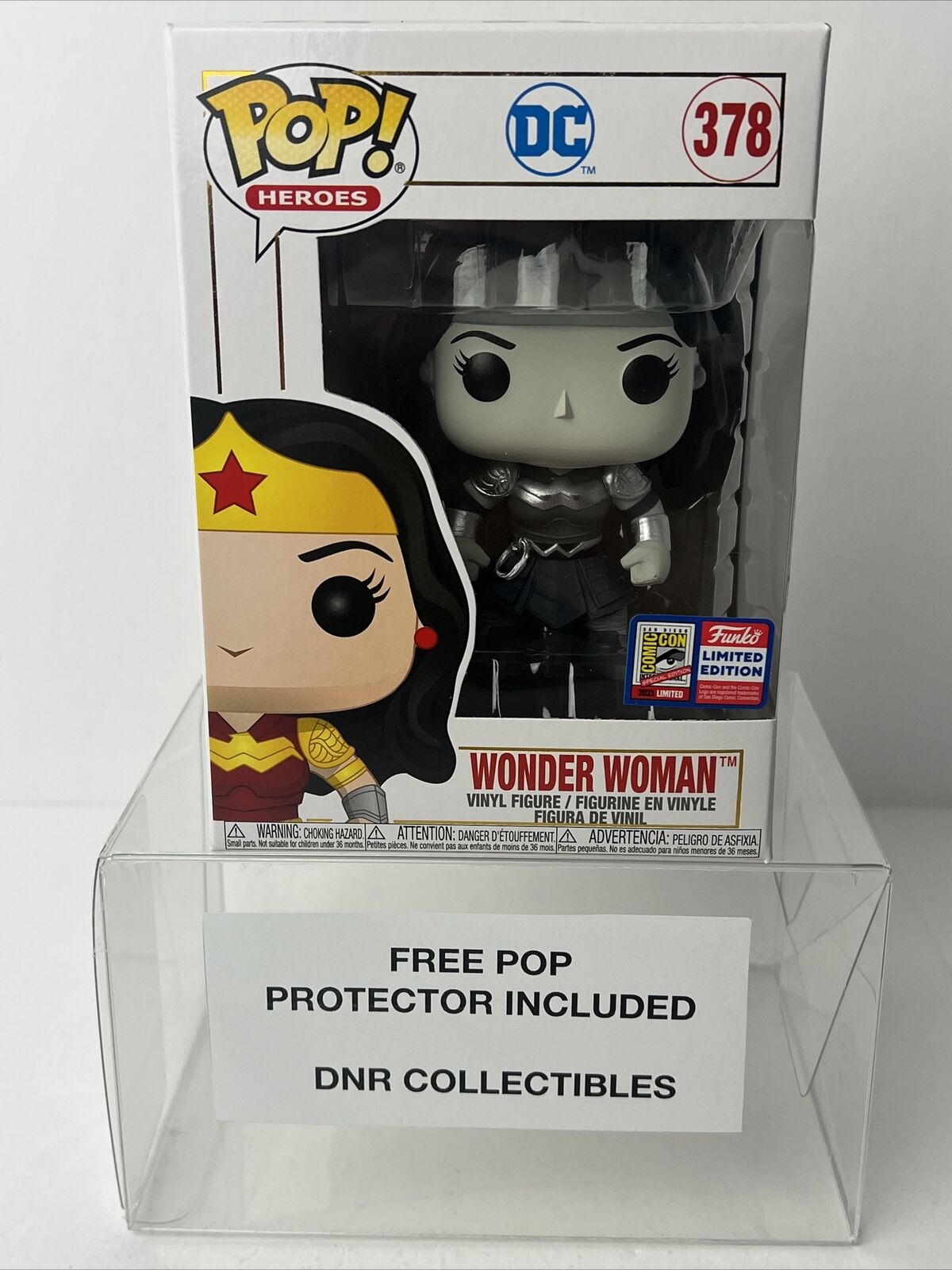 Funko Pop DC Imperial Palace#378 Wonder Woman 2021 San Diego Comic Con Limited