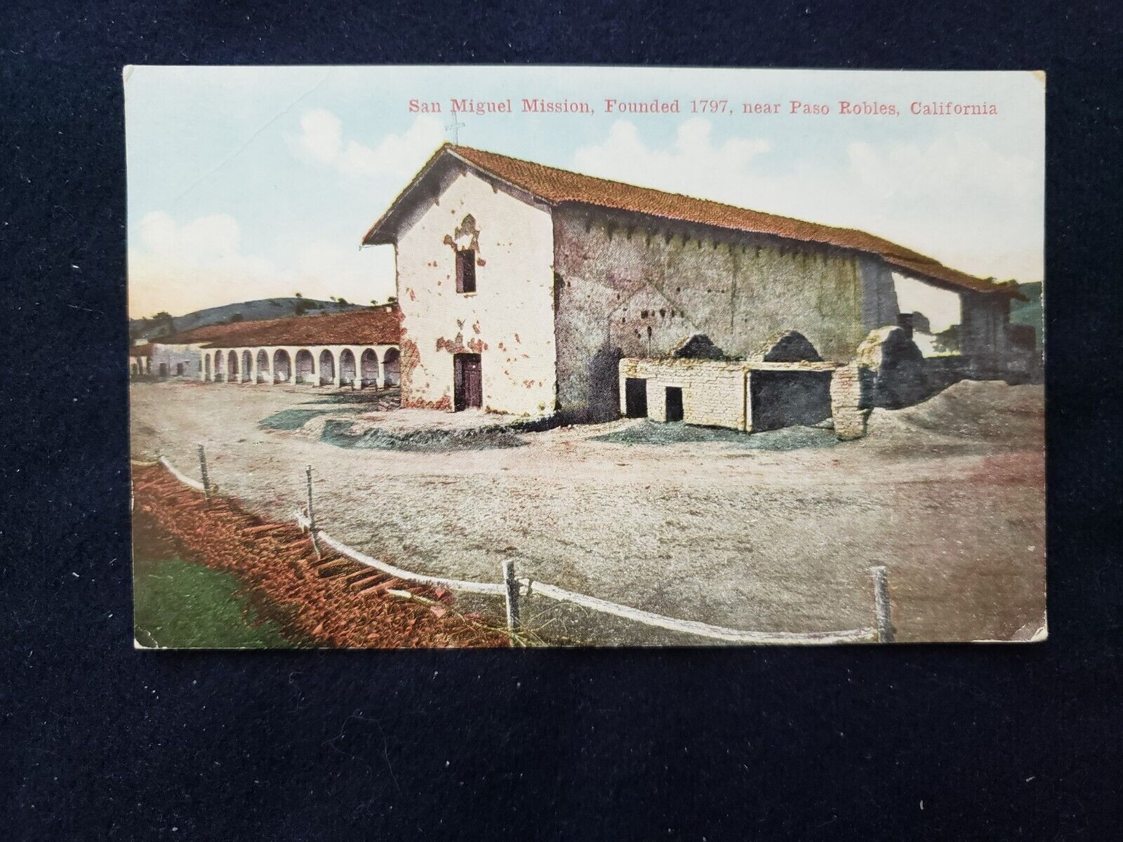 Mission San Miguel Archangel San Miguel California CA Postcard  1910s
