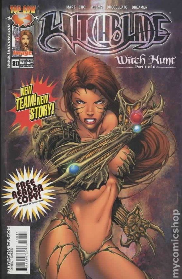 Witchblade #80D FN 2004 Stock Image