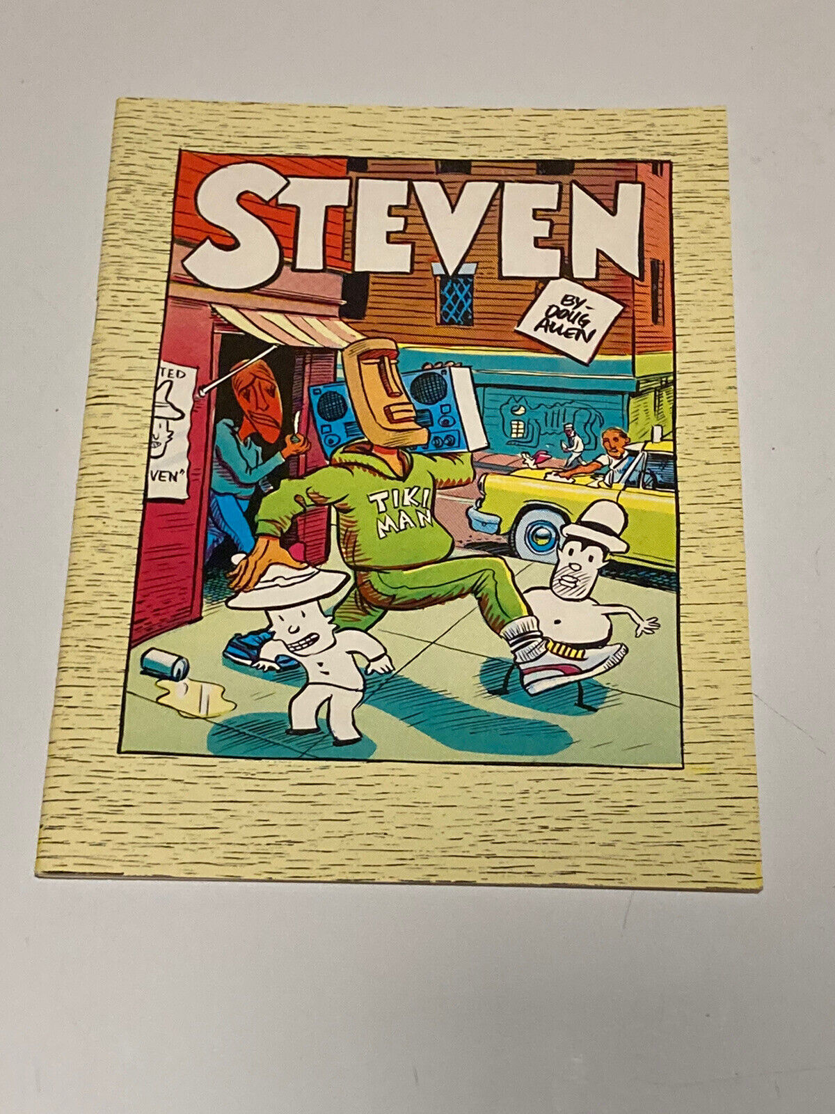 Steven # 1  By Doug Allen - 1st Printing 2000 Copies Made 1988 Rare