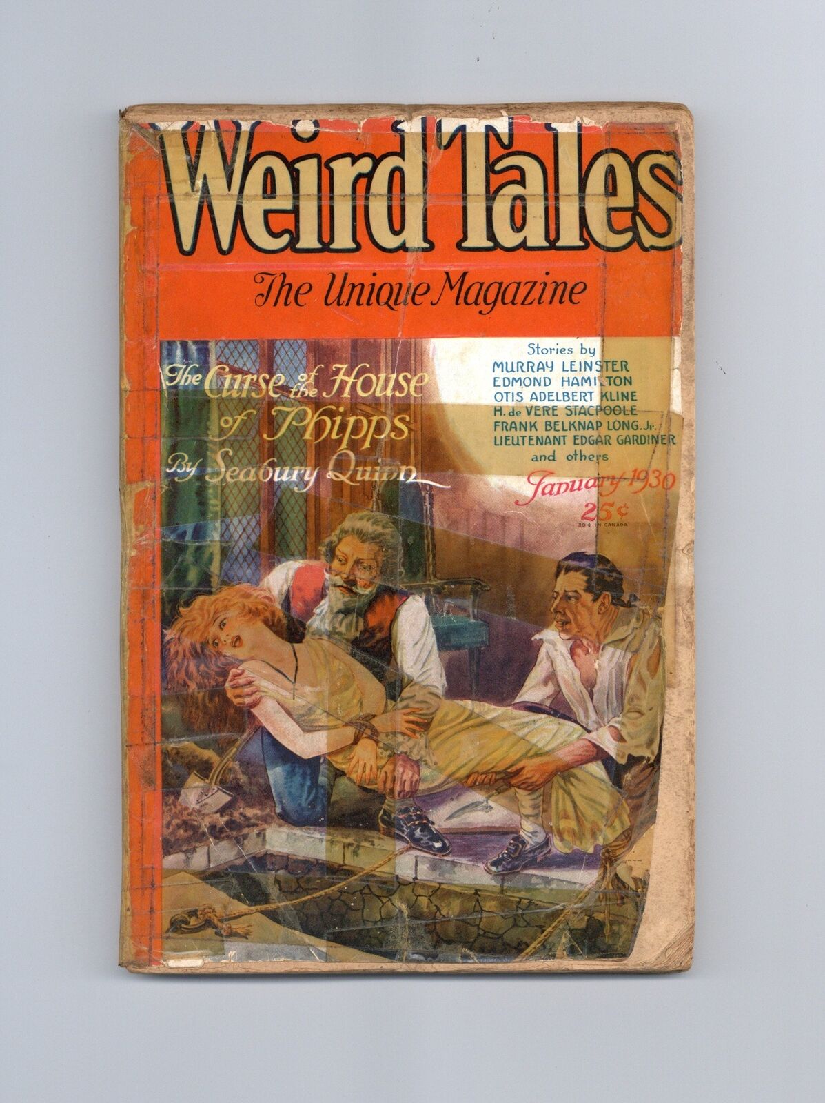 Weird Tales Pulp 1st Series Jan 1930 Vol. 15 #1 FR 1.0