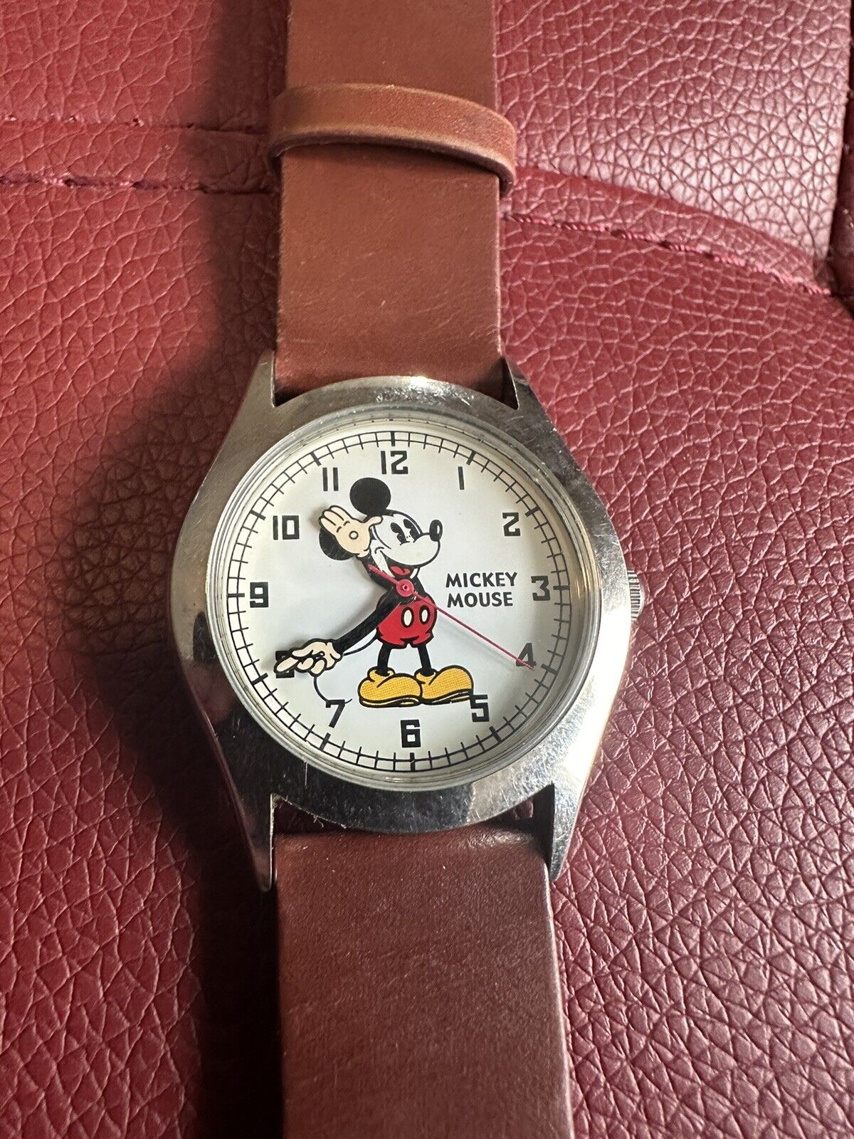 Rare Vintage 2006 DISNEY SPECIAL EDITION MICKEY MOUSE WATCH SII Seiko Works