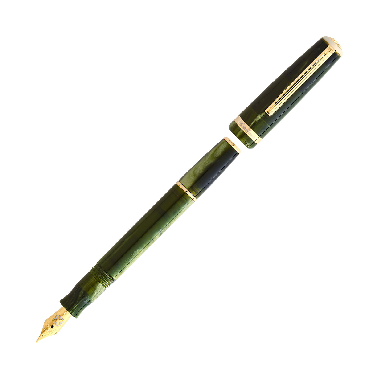 Esterbrook JR Pocket Fountain Pen in Palm Green - Medium Point - NEW in Box