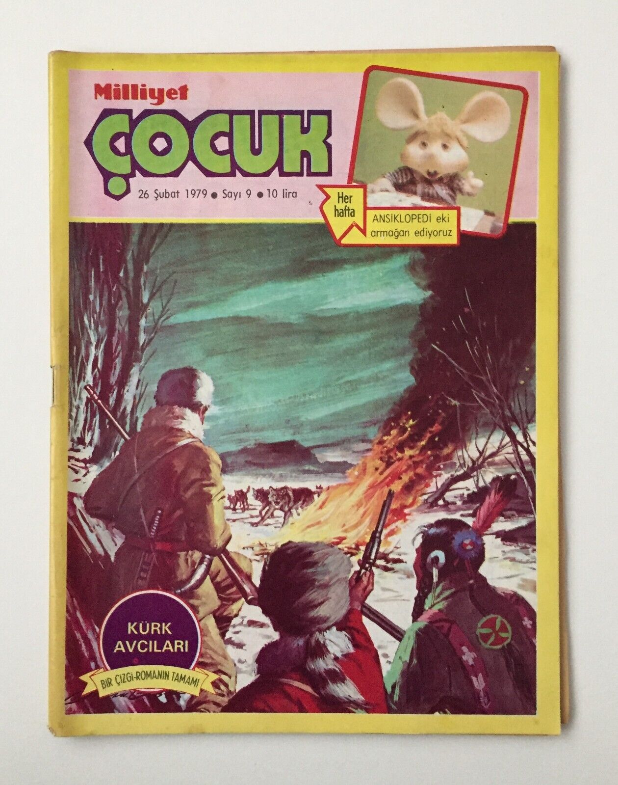 Turkish Comic Mag 1979 #9 A Full Comic Book \'The Gorilla Hunters\', Red Kit