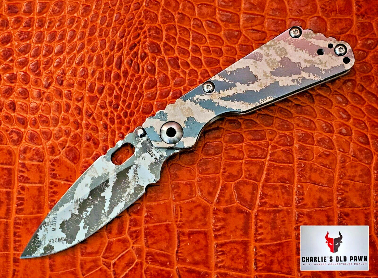 MICK STRIDER PERFORMANCE SnG STRIDER COPYRIGHT CAMO NEW FROM MAKER