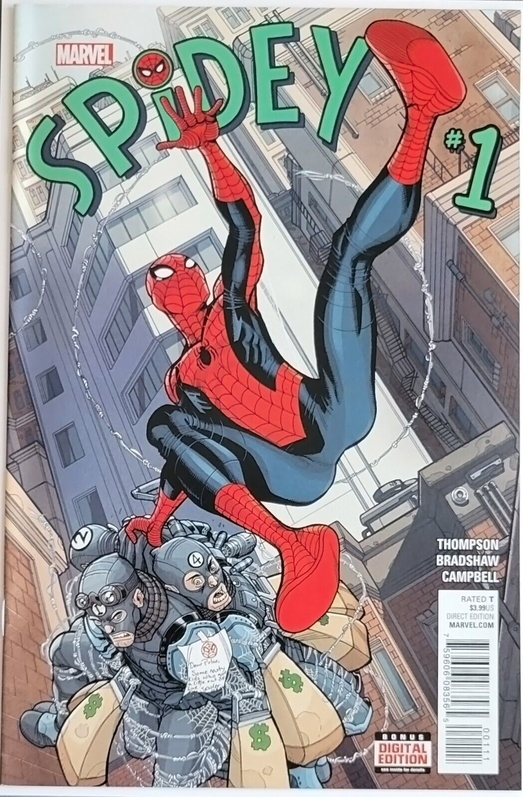 Spidey #1 (2015) Key Debut of 12-Issue Limited Series of Spider-Man's Early Days