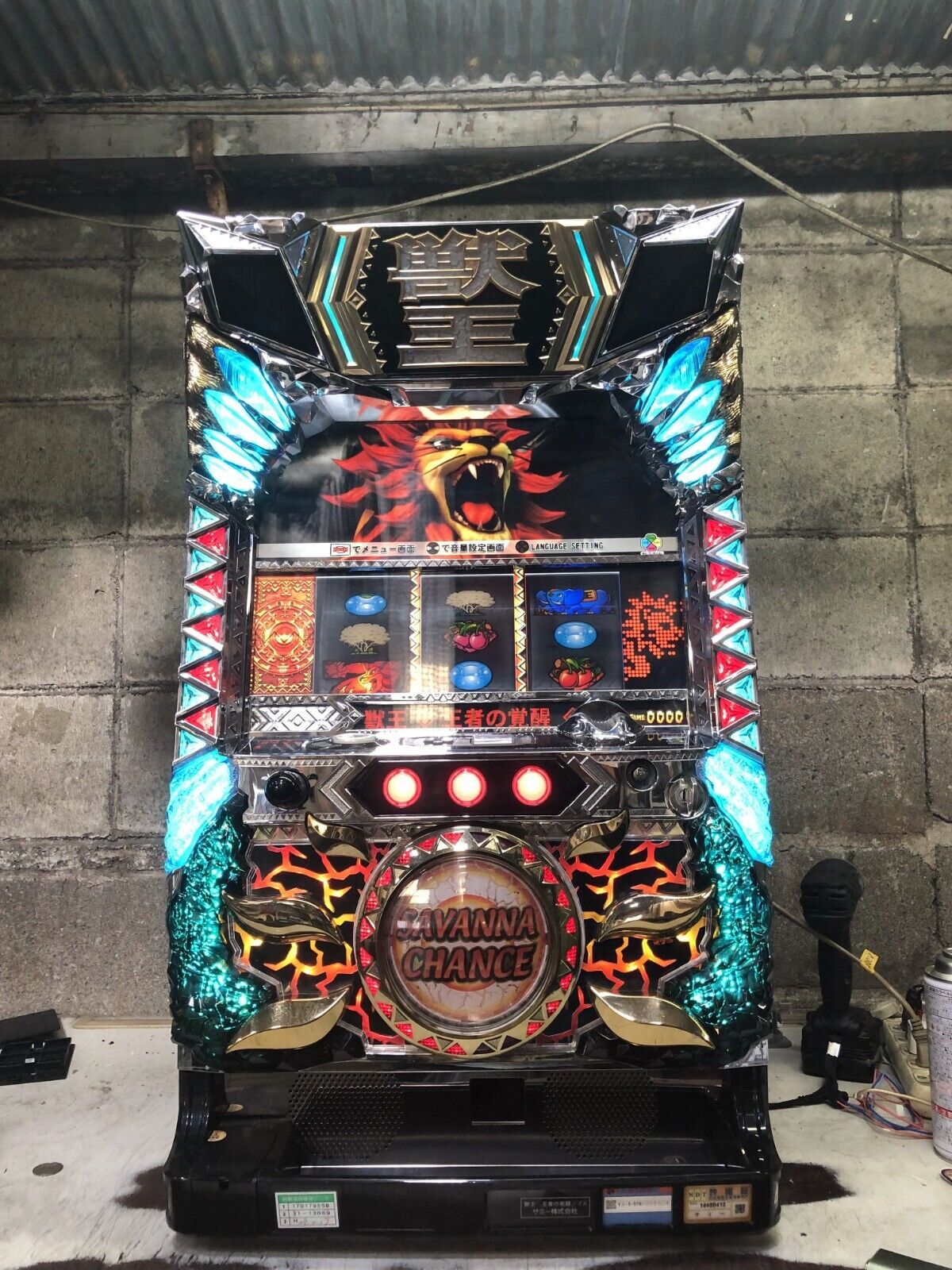 Panel Pachi-Slot Pachinko Machine Pachislot Beast King Awakening of the King