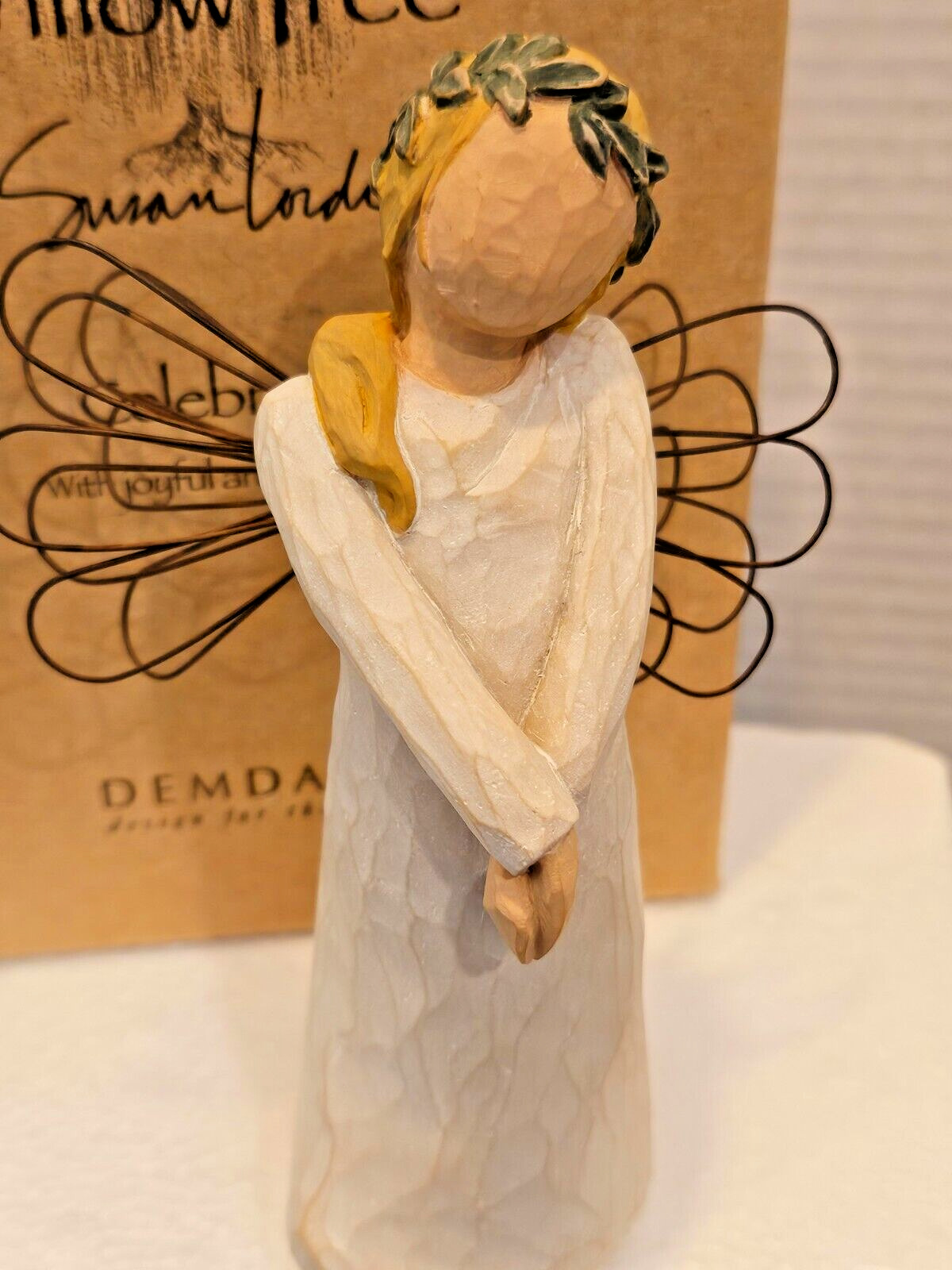 New in Box Willow Tree Susan Lordi Celebrate With Joyful Anticipation Figurine