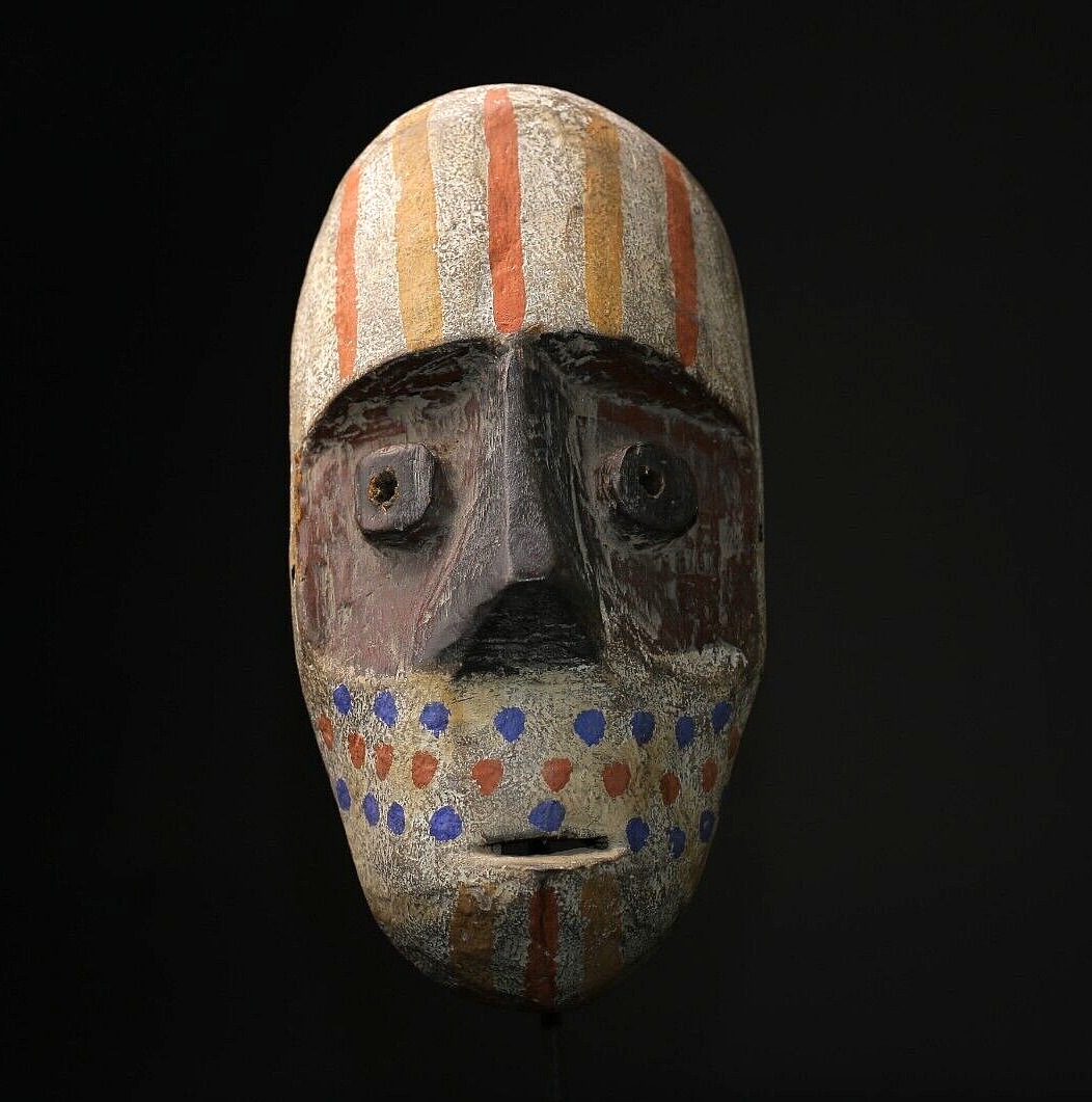 African Masks BEGA Mask Carved Vintage Wall Hanging Primitive Art-G2108