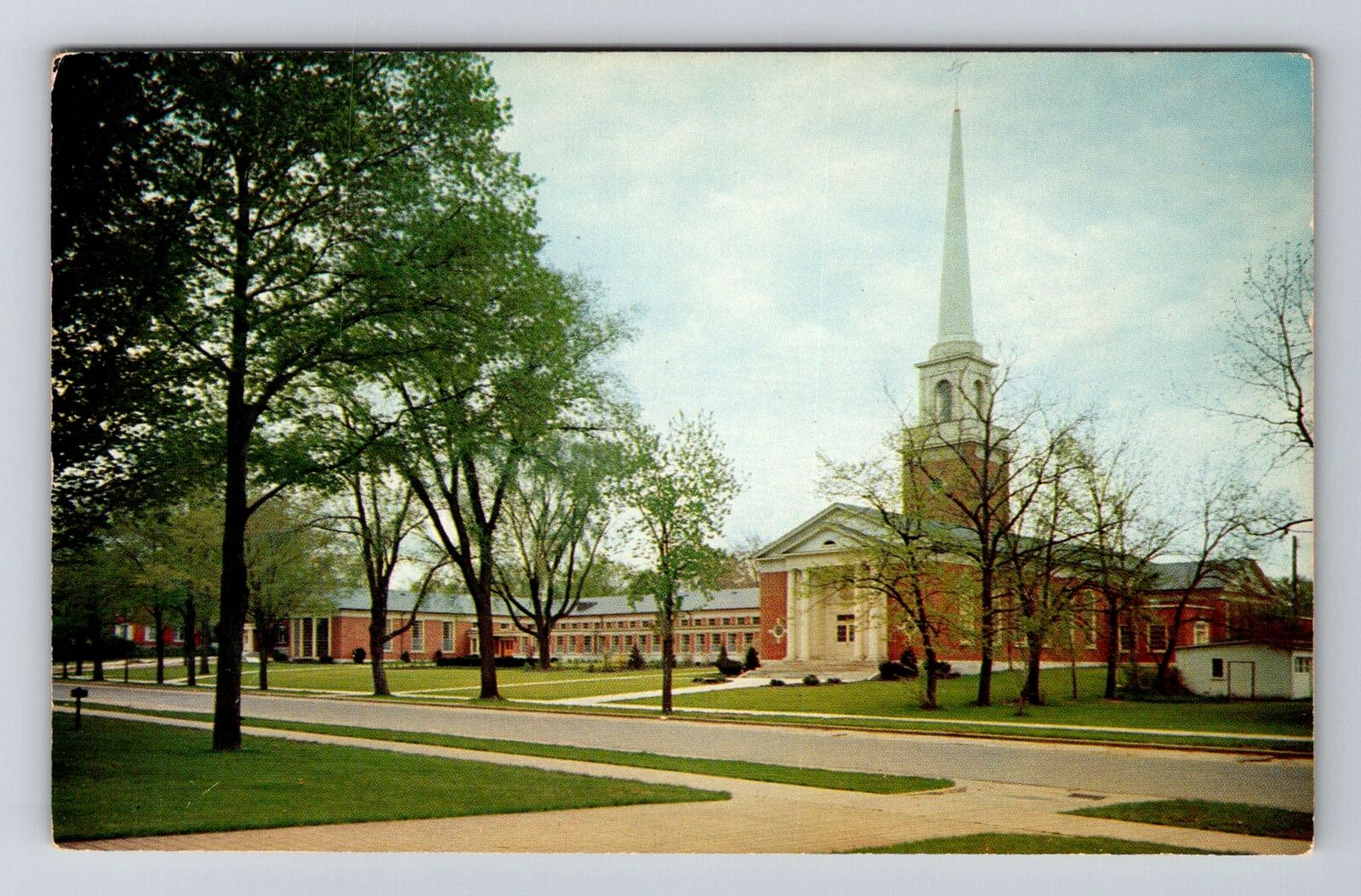 Holland, MI-Michigan, Western Theological Seminary , Vintage Souvenir Postcard