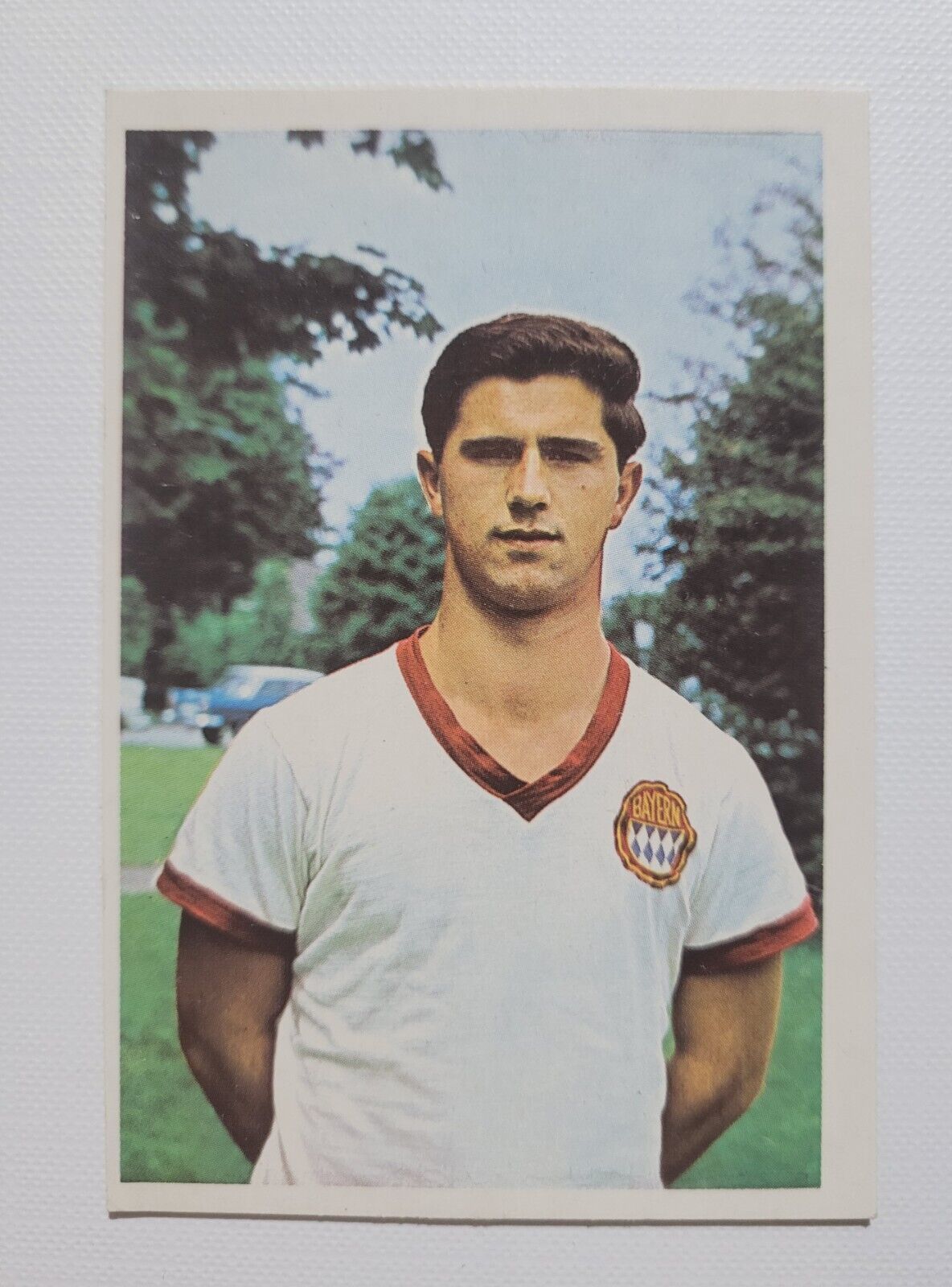 Gerd Müller FC Bayern Munich Bergmann 1965/66 rookie glued collectible picture 267
